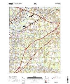 2019 Map of Bristol, 2019 Print