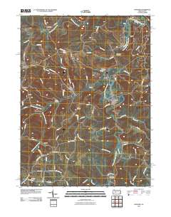 2010 Map of Burnside, 2010 Print