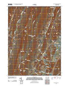 2010 Map of Butler Knob, 2010 Print
