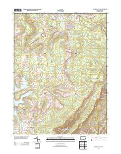 2013 Map of Central City, 2013 Print