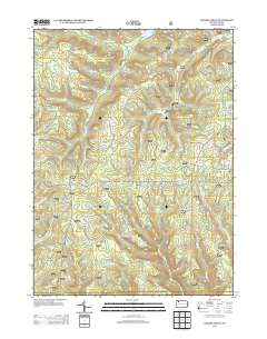 2013 Map of Cherry Grove, 2013 Print