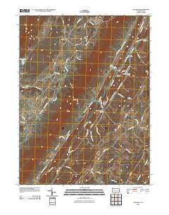 2010 Map of Clearville, 2010 Print