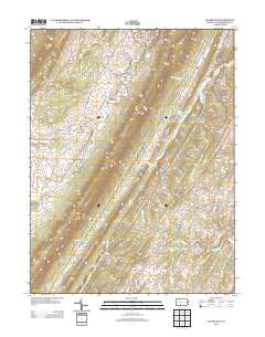2013 Map of Clearville, 2013 Print
