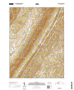 2019 Map of Clearville, 2019 Print