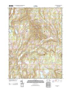 2013 Map of Clifford, 2013 Print