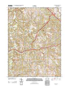 2013 Map of Clinton, 2013 Print