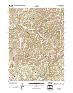 2013 Map of Clymer, 2013 Print