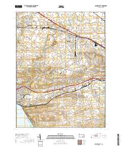2019 Map of Columbia East, 2019 Print