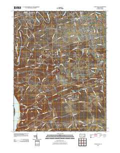 2010 Map of Conestoga, 2010 Print