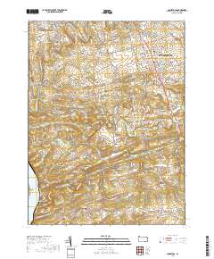 2019 Map of Conestoga, 2019 Print