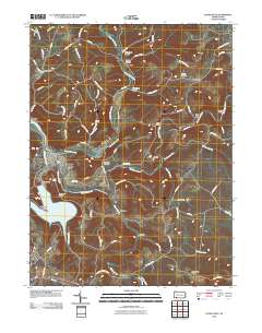 2010 Map of Confluence, 2010 Print
