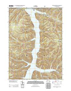 2013 Map of Cornplanter Run, 2013 Print