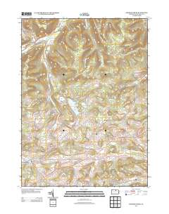 2013 Map of Crooked Creek, 2013 Print