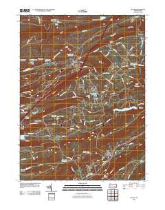 2010 Map of Delano, 2010 Print