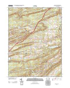 2013 Map of Delano, 2013 Print