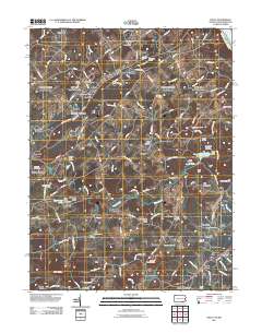 2011 Map of Delta, 2011 Print