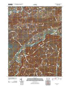 2010 Map of Donation, 2010 Print