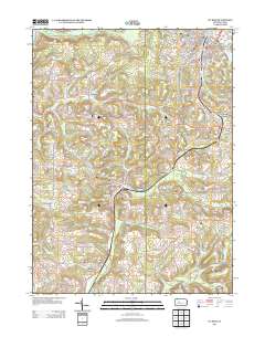2013 Map of Du Bois, 2013 Print