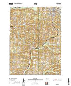 2019 Map of Du Bois, 2019 Print