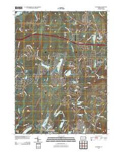 2010 Map of Edgemere, 2010 Print