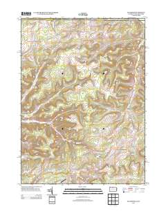 2013 Map of Ellisburg, 2013 Print