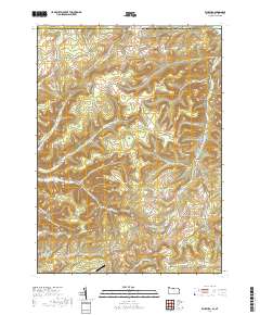 2019 Map of Ellisburg, 2019 Print