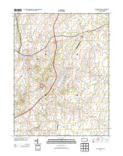 Usgs Us Topo 7 5 Minute Map For Gettysburg Pa 2013 Data Gov