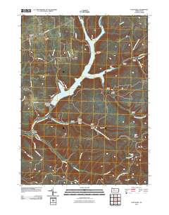 2010 Map of Glen Hazel, 2010 Print