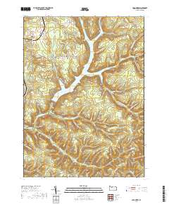 2019 Map of Glen Hazel, 2019 Print