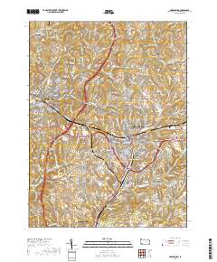 2019 Map of Greensburg, 2019 Print