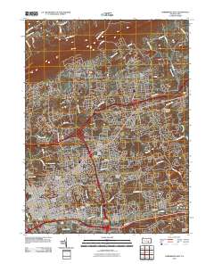 2010 Map of Harrisburg East, 2010 Print