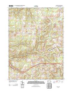 2013 Map of Hazen, 2013 Print