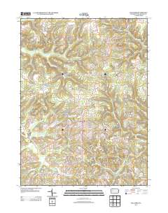 2013 Map of Hilliards, 2013 Print