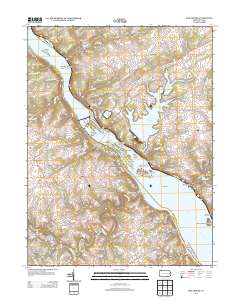 2013 Map of Holtwood, 2013 Print