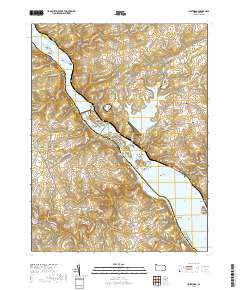 2019 Map of Holtwood, 2019 Print