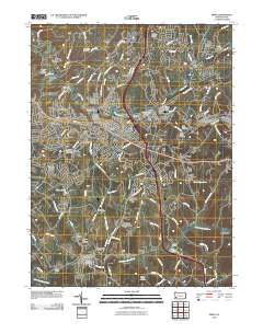 2010 Map of Irwin, 2010 Print