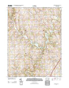 2013 Map of Kirkwood, 2013 Print