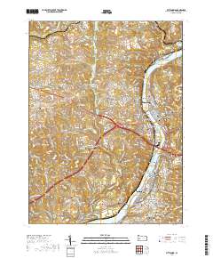 2019 Map of Kittanning, 2019 Print