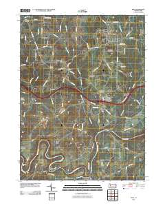 2010 Map of Knox, 2010 Print