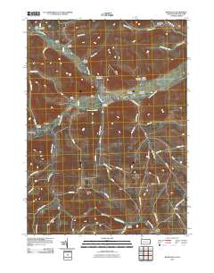 2010 Map of Knoxville, 2010 Print