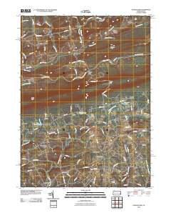 2010 Map of Kunkletown, 2010 Print