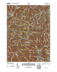 2010 Map of Lairdsville, 2010 Print