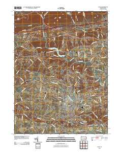2010 Map of Lititz, 2010 Print