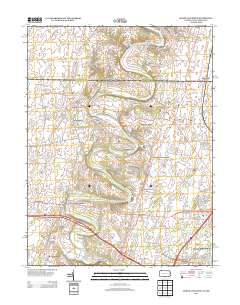 2013 Map of Mason and Dixon, 2013 Print