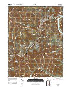 2010 Map of Mather, 2010 Print