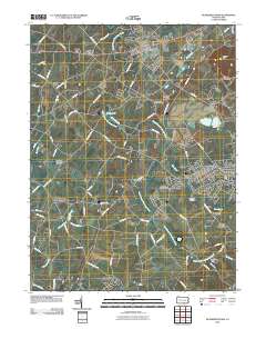 2010 Map of McSherrystown, 2010 Print