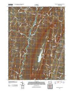2010 Map of Meadow Grounds, 2010 Print