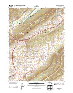 2013 Map of Mingoville, 2013 Print