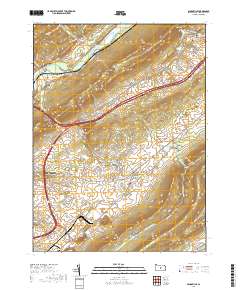 2019 Map of Mingoville, 2019 Print
