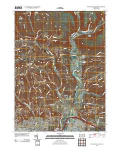 2010 Map of Montoursville North, 2010 Print